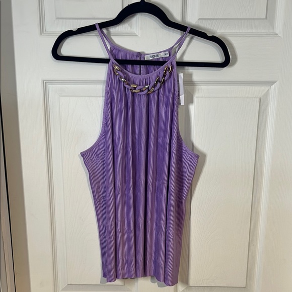 Mossimo Supply Co. Tops - NWT Purple Pleated Women's Top XL